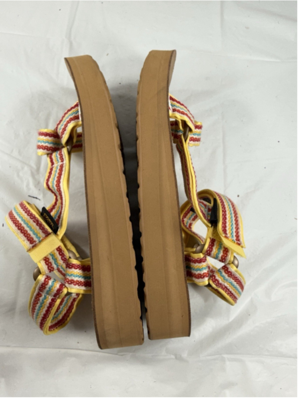 Teva Midform Universal Woven Sandals Coconut/Tanzine Women's Size 9 Medium - Picture 4 of 16